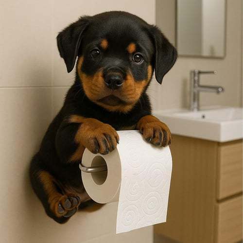 🔥LAST DAY SALE 49% OFF 🐶Dog Paper Holder