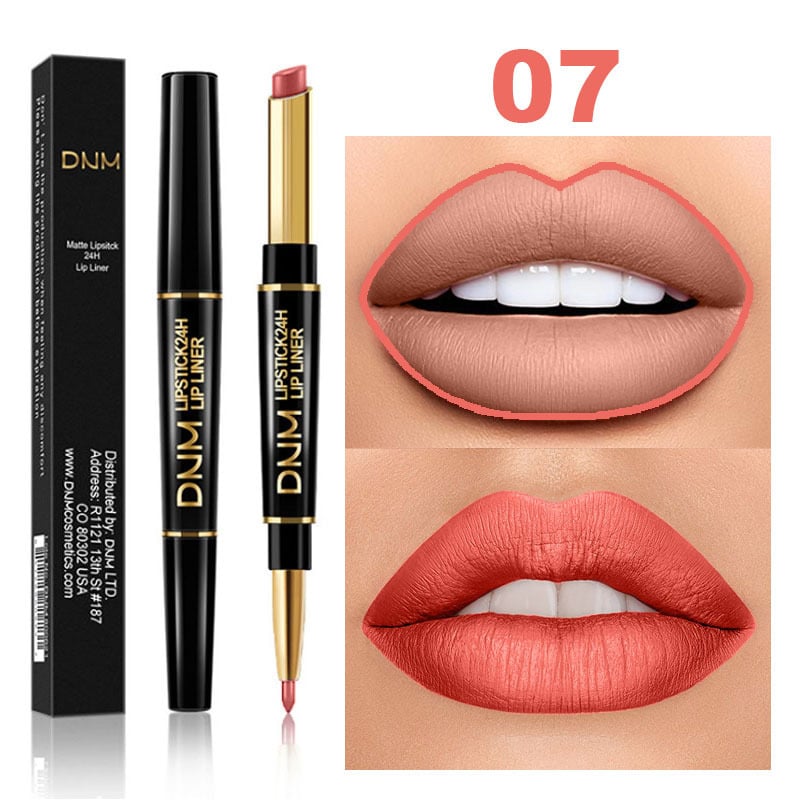 🔥2-in-1 Waterproof Lipstick Lip Liner-SLOOSELYK