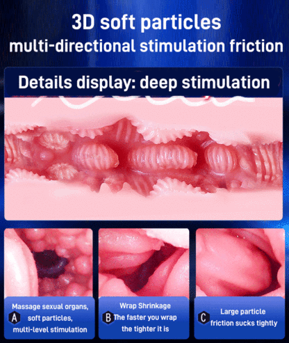 【Discreet Delivery】 Fully automatic, hands-free retractable relaxation cup