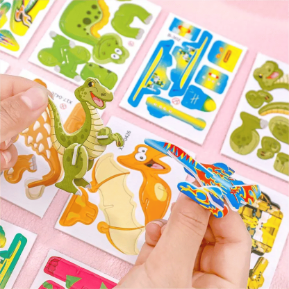 🔥Last Day Only £6.99!🔥Educational 3D Cartoon Puzzle🦖