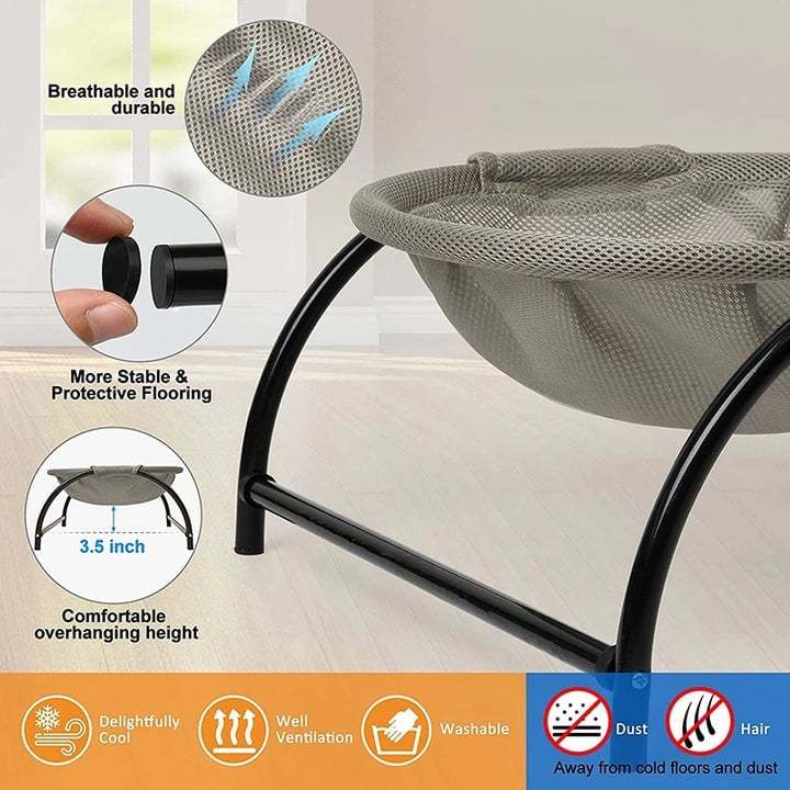 Floor Cat Hammock-With Stand-SLOOSELYK