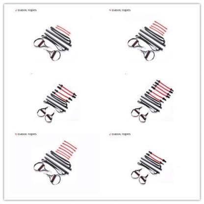 Body Workout Trainer Bar with Resistance Bands-SLOOSELYK