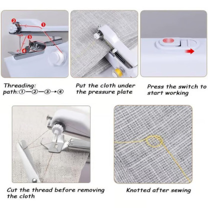 🔥Last Day Promotion 49% OFF🔥 -Portable Electric Sewing Machine without Battery