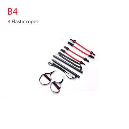 Body Workout Trainer Bar with Resistance Bands-SLOOSELYK