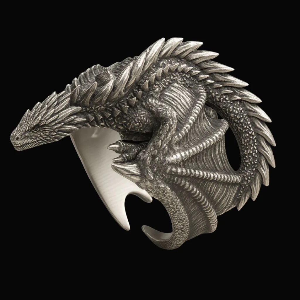 Nidhogg Dragon Ring