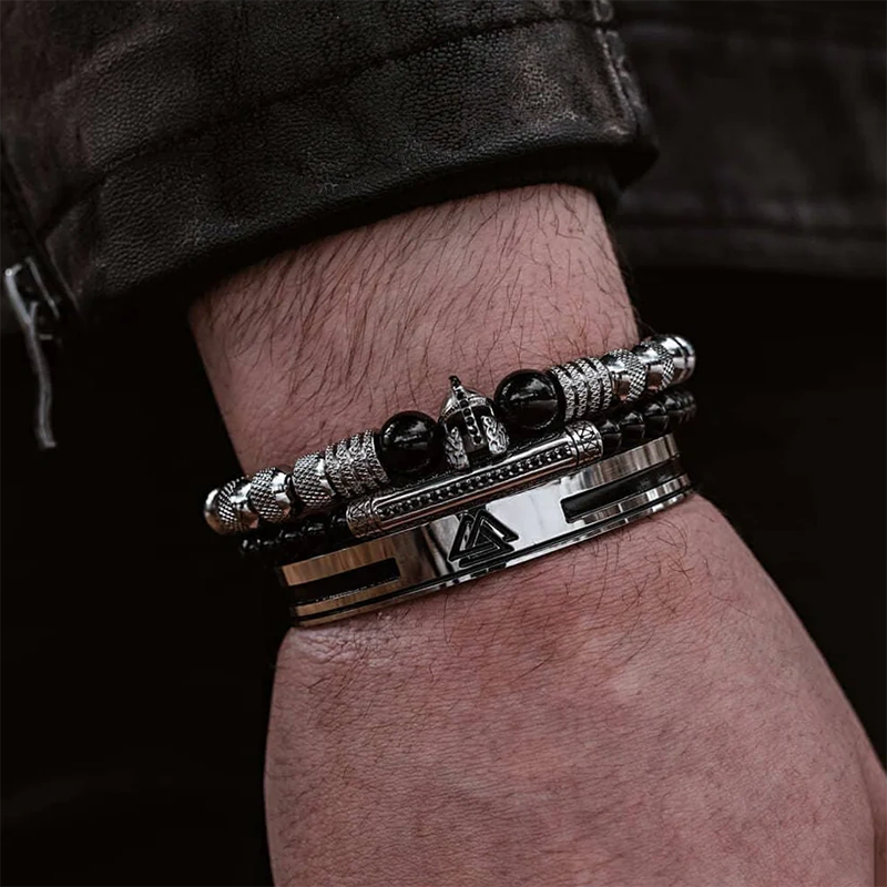 Knight's Helmet Bracelet