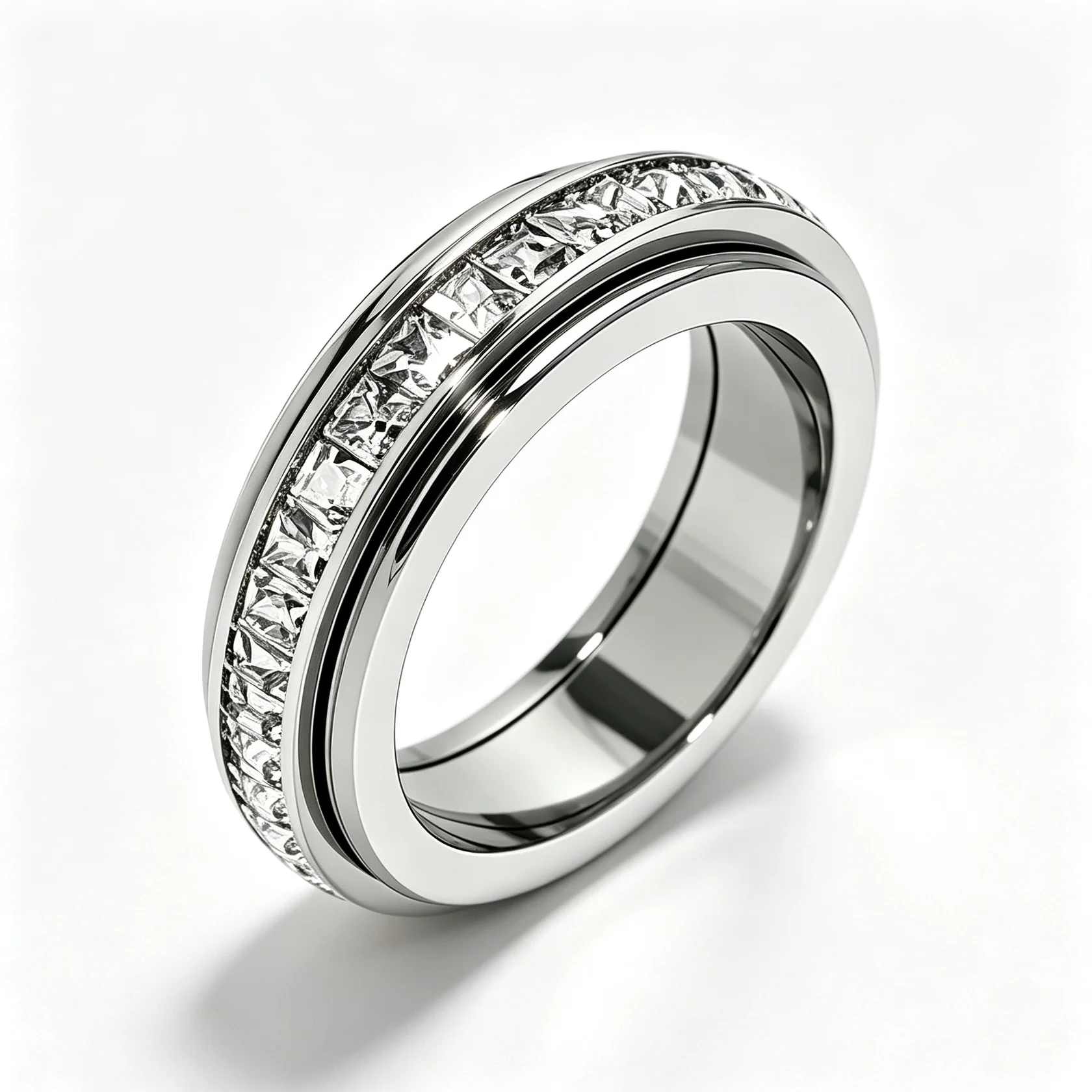 Stainless Steel Rotating Gear Ring | Mechanical inspire Jewellery