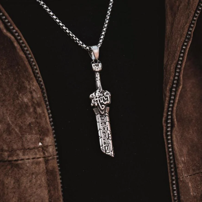 Warrior Broken Sword Necklace