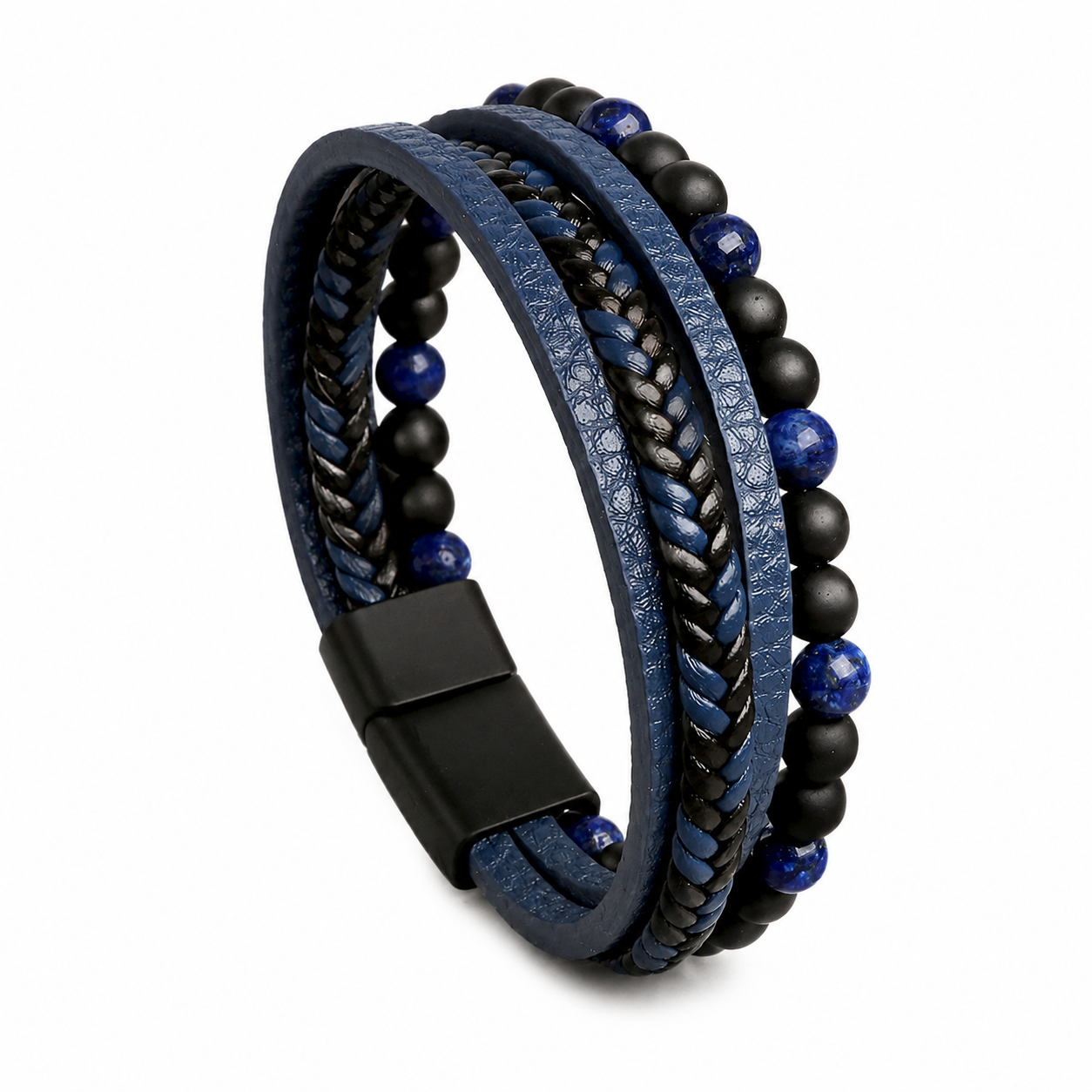 Nomad Stone Multi-Layer Bracelet