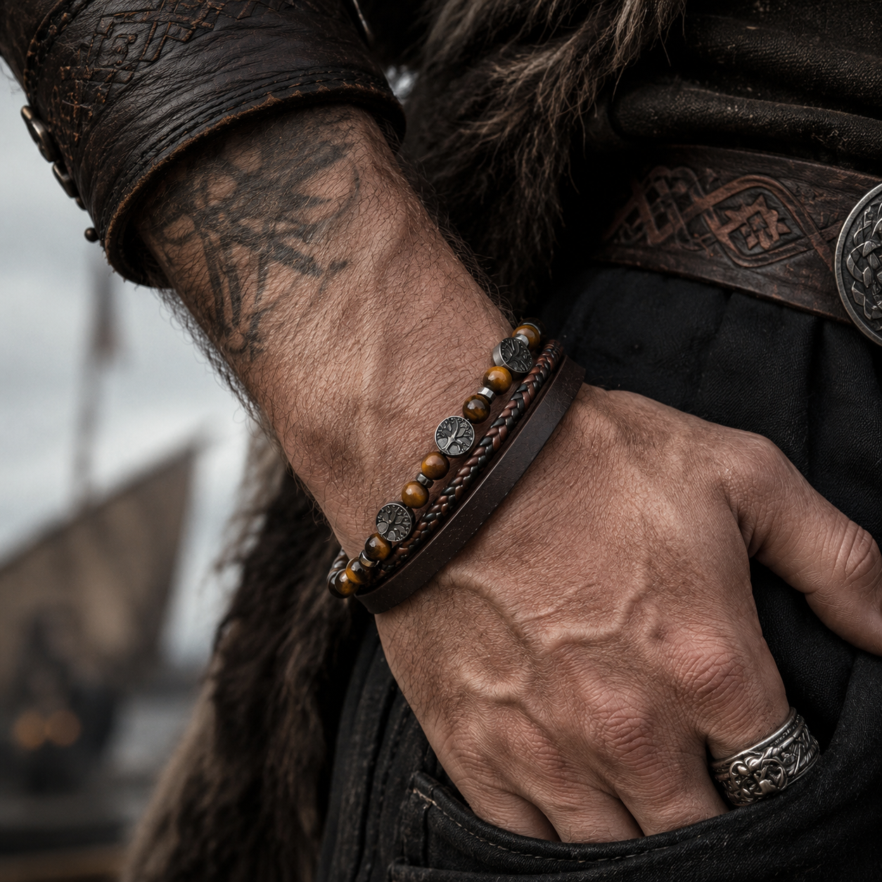 Ironbound Roots Bracelet
