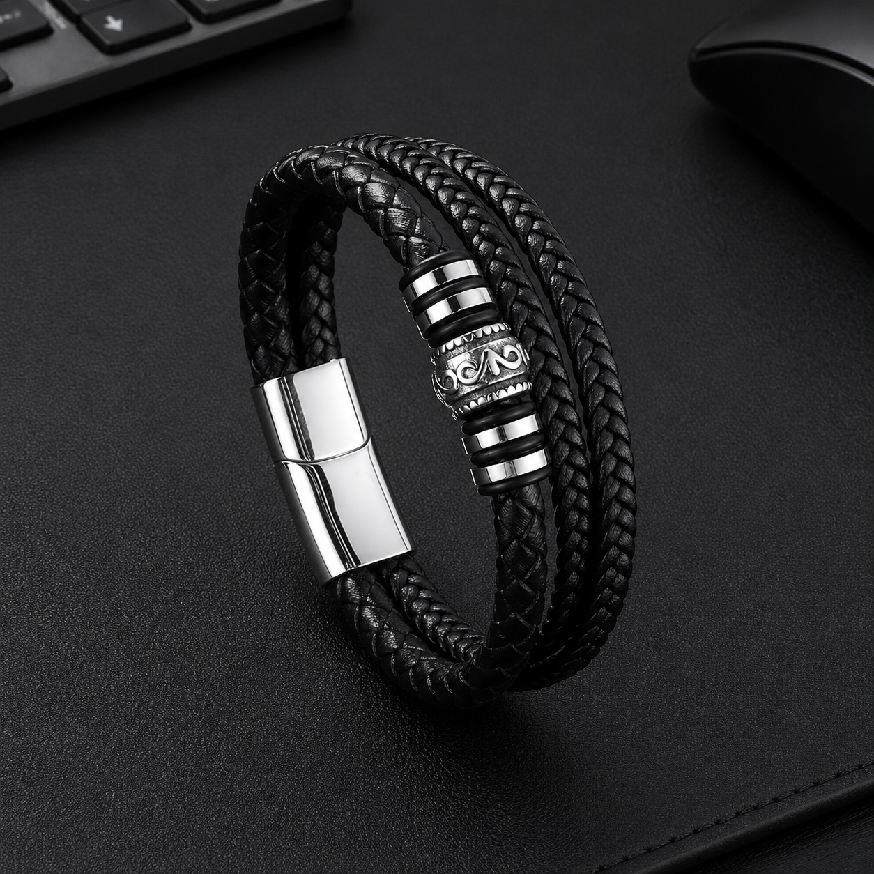 Rock Punk Triple Bracelet