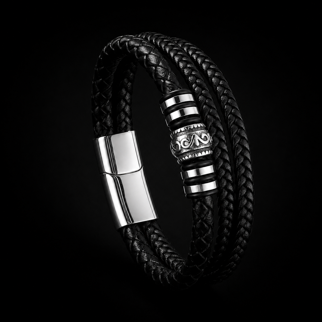 Rock Punk Triple Bracelet