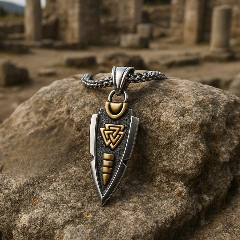 Odin's Spearhead Pendant Necklace