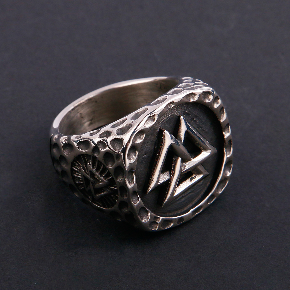 The Valknut Warrior Ring