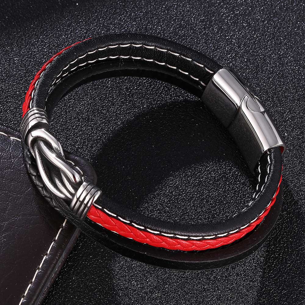 Viking Warrior Infinity Bracelet