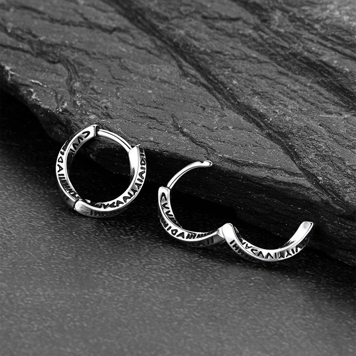 Mobius Hoop Earrings