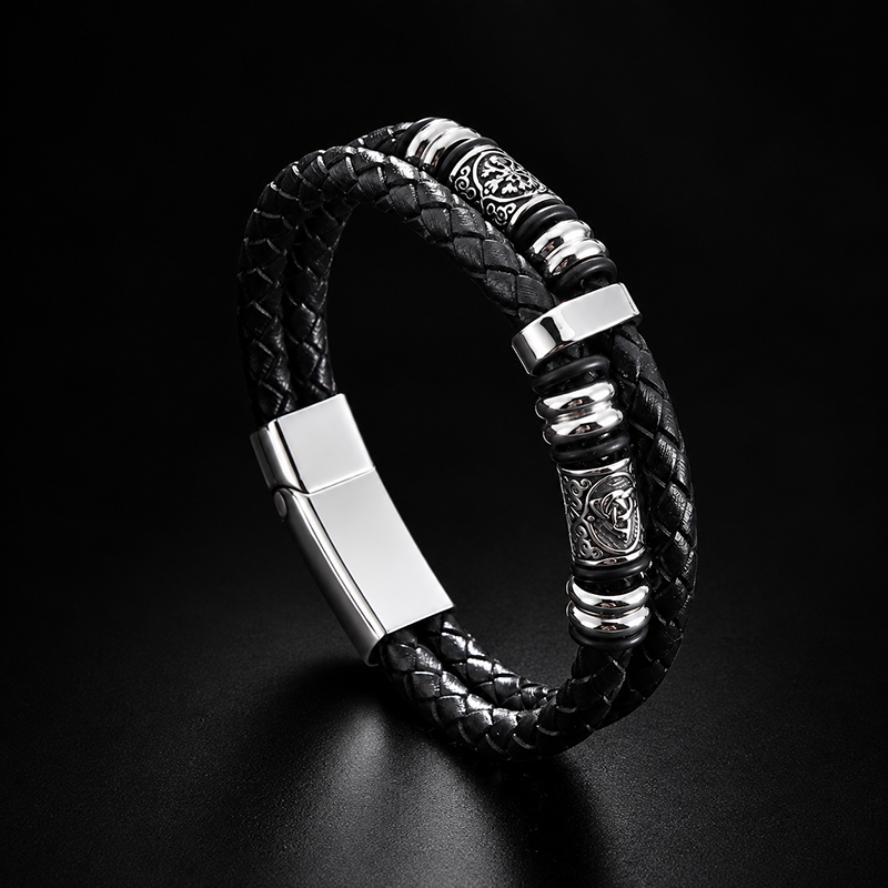 Vegvisir compass viking bracelet