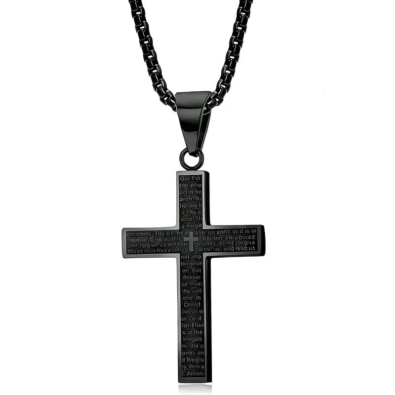 Faithbound Prayer Cross Necklace