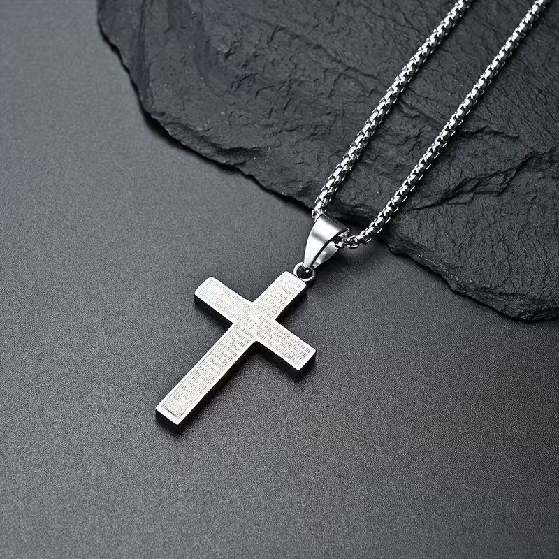 Faithbound Prayer Cross Necklace
