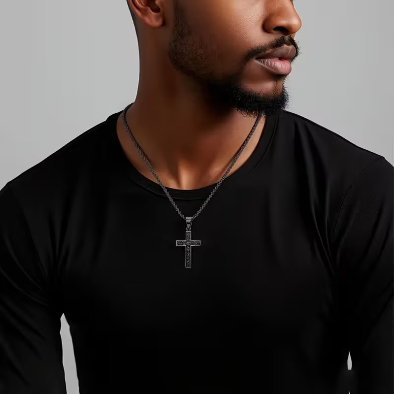 Faithbound Prayer Cross Necklace