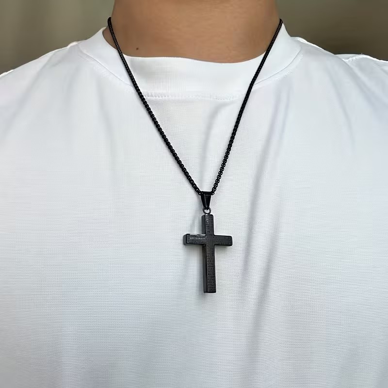 Faithbound Prayer Cross Necklace