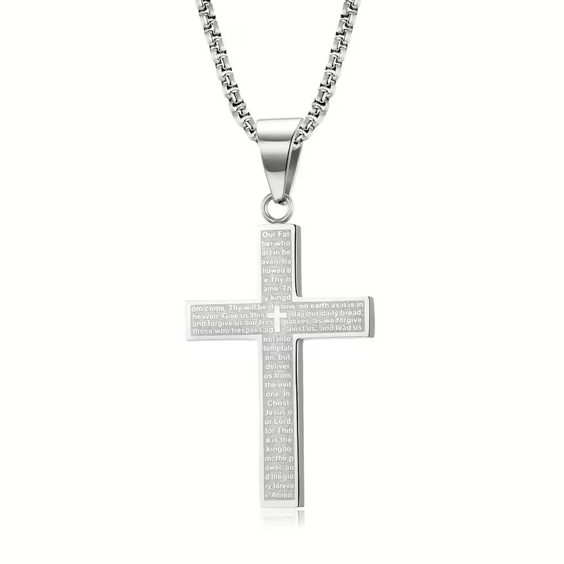 Faithbound Prayer Cross Necklace