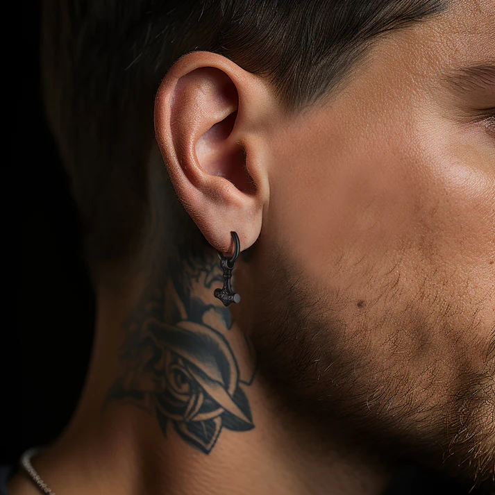 Viking Thor's Hammer Earrings