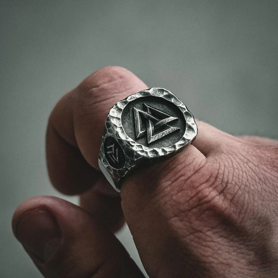The Valknut Warrior Ring
