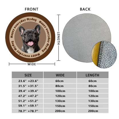 Custom Pet Rugs — Soft & Cozy Faux Cashmere