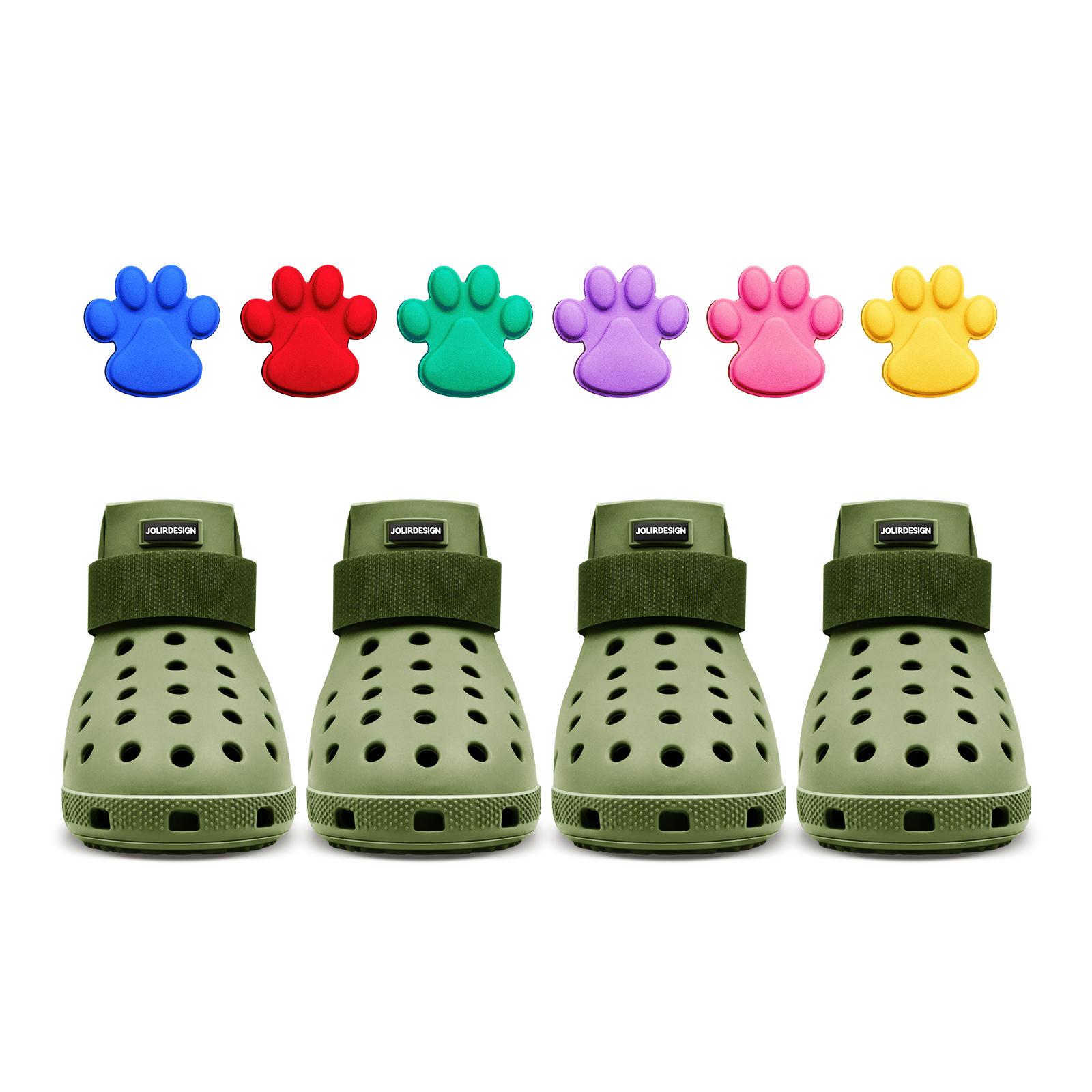 JoliR Design DOG SHOES - SET OF 4