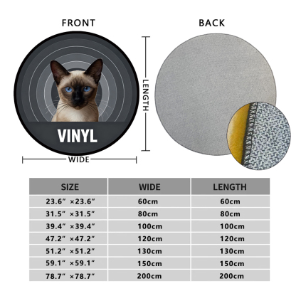 Custom Pet Rugs — Soft & Cozy Faux Cashmere