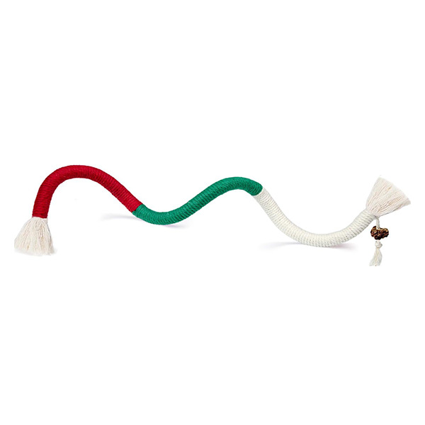 Cat Chew Ropes 4Pcs, Cat Toys for Indoor Cats with Refillable Natural 