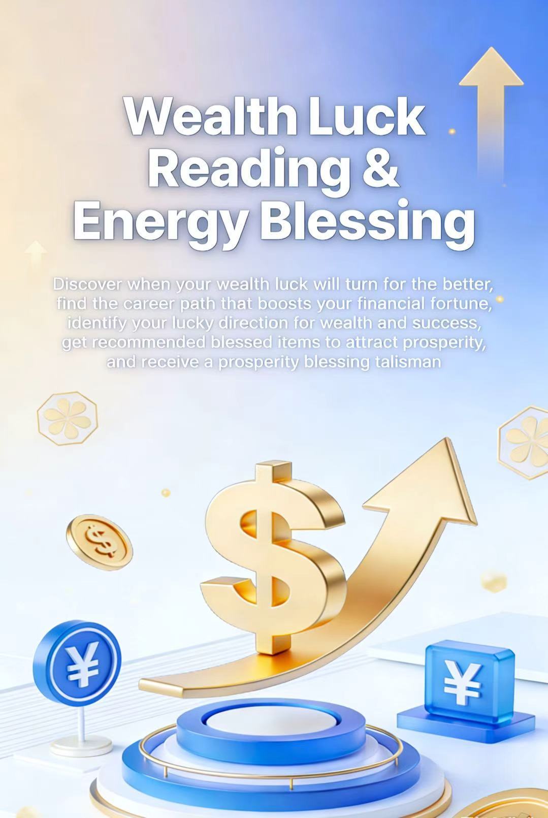 Wealth Luck Reading & Energy Blessing