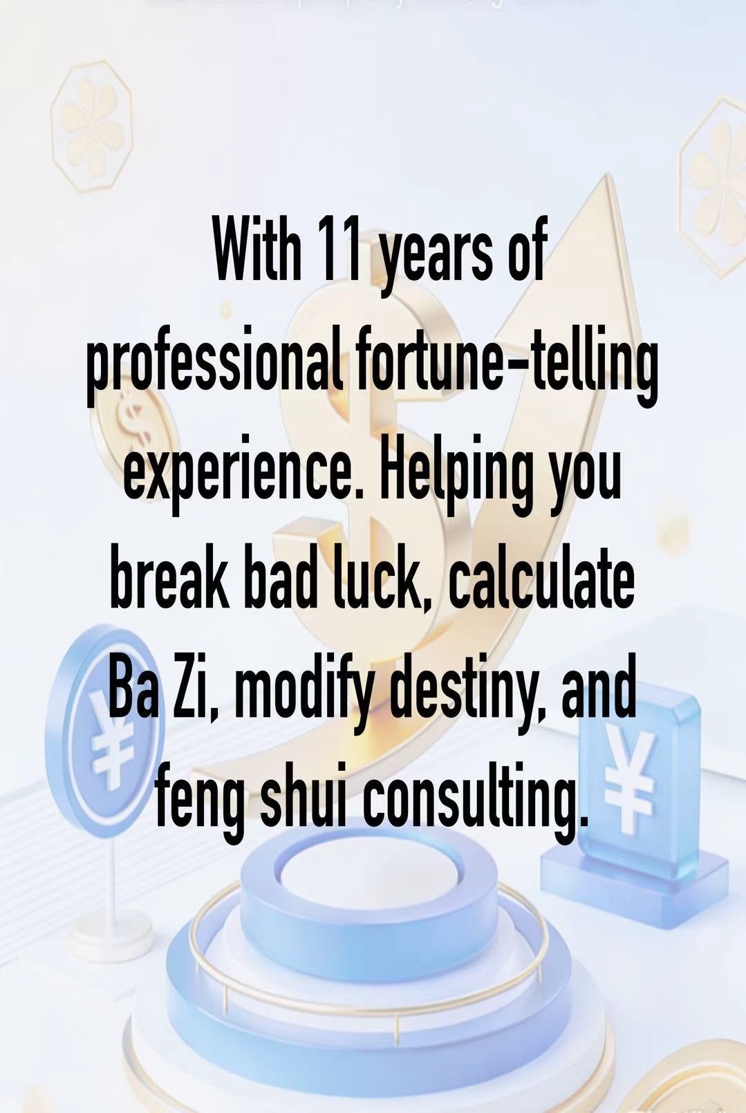 Wealth Luck Reading & Energy Blessing