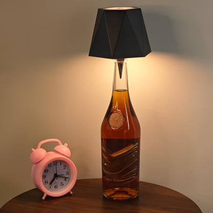 Creative Wine Bottle LED Lights for Bar Restaurant Decoration Cordless Home Decor Bottle Cap Table L