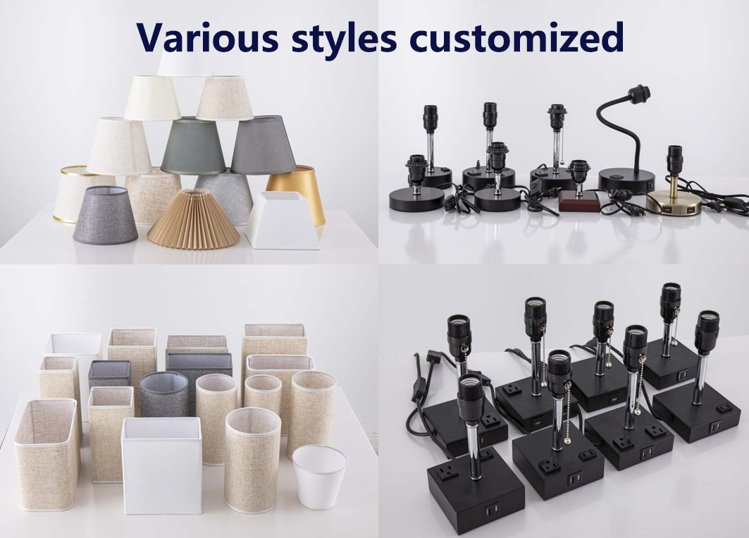 Dimmable Bedside Table Lamp Cylindrical Table Light Minimalist Night Stand Light Lamp USB Charging S