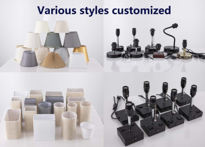 Dimmable Bedside Table Lamp Cylindrical Table Light Minimalist Night Stand Light Lamp USB Charging S