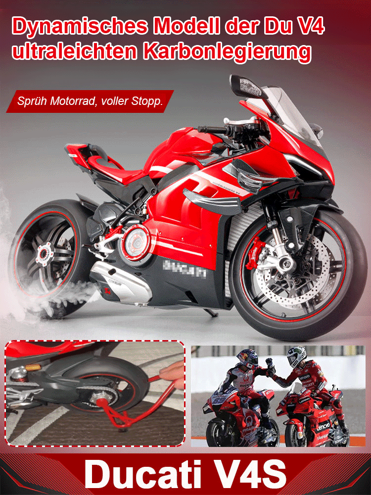 Ducati Legierung Nachbildung Motorrad Dekoration