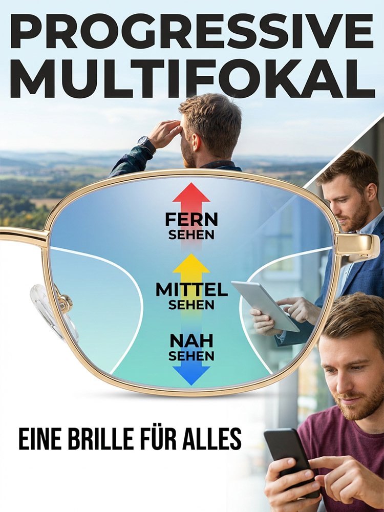 Farbwechselnde intelligente faltbare Lesebrille