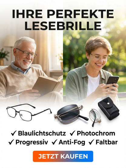 Farbwechselnde intelligente faltbare Lesebrille