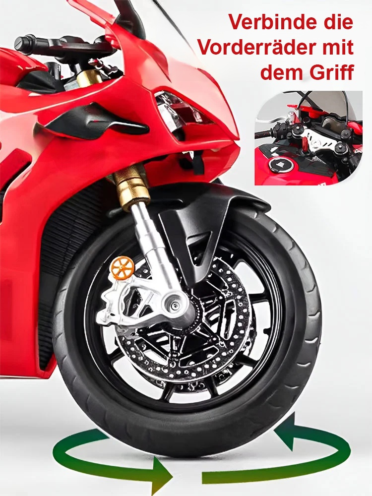 Ducati Legierung Nachbildung Motorrad Dekoration