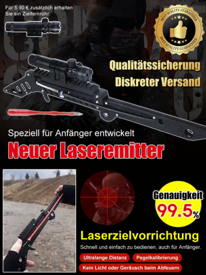 PrecisionStrike™ Präzisions-Zielgerät - 99,5% Genauigkeit innerhalb von 100m✨Tragbar,leistungsstark