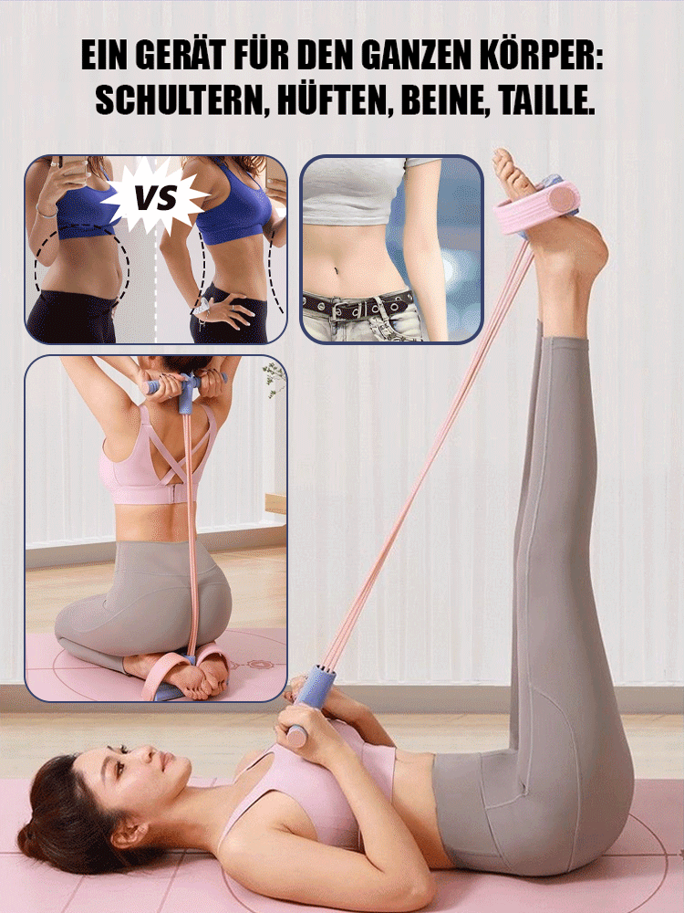 Gesteift mit zehn schläuchen