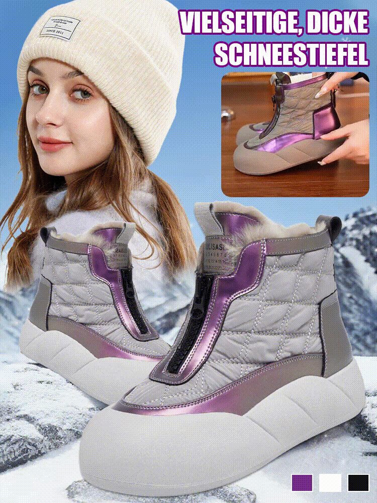 5cm Erhöhende Vielseitige Gefütterte Schneestiefel