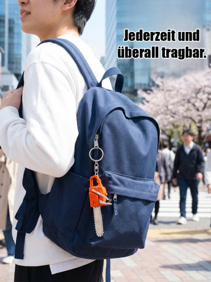 Tragbare Mini-Kettensäge Schlüsselanhänger