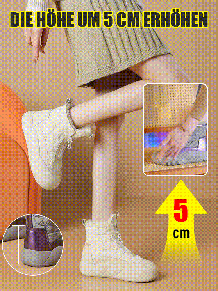 5cm Erhöhende Vielseitige Gefütterte Schneestiefel