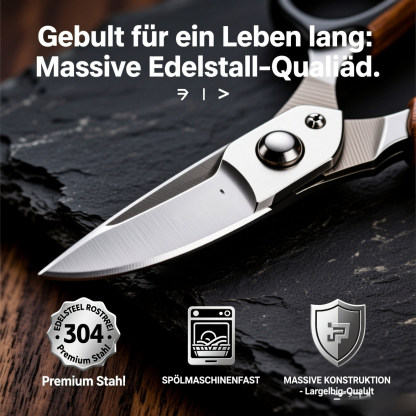 Coupe-os en acier inoxydable pour poulet (poignée en plastique
