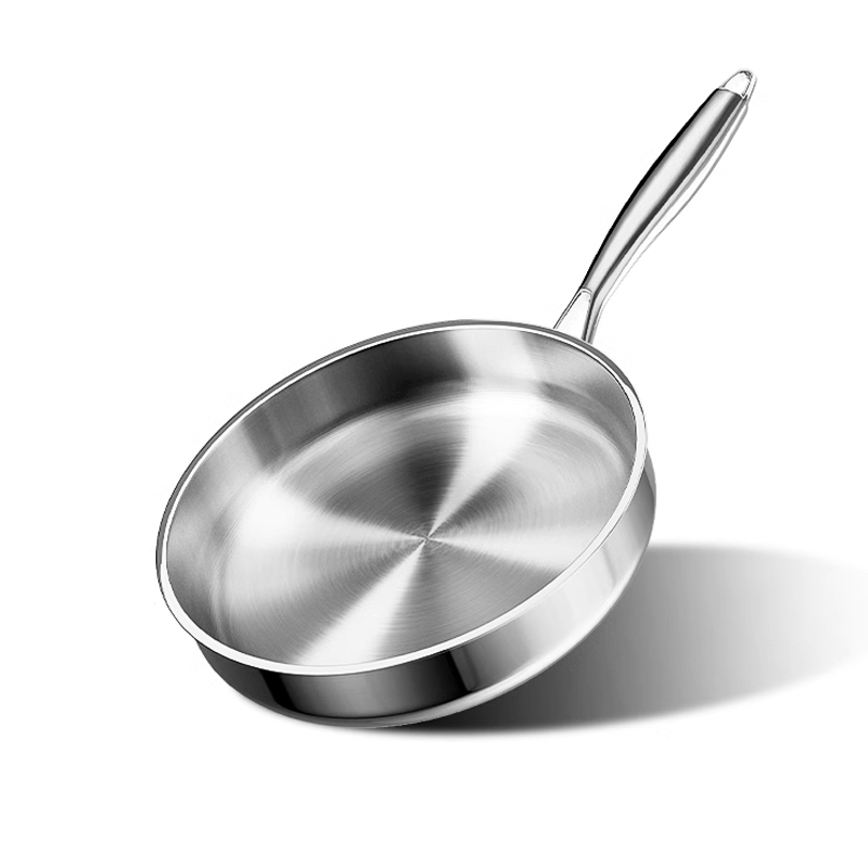 Edelstahl-Bratpfanne ohne Beschichtung