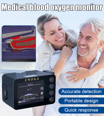Medical blood oxygen detector