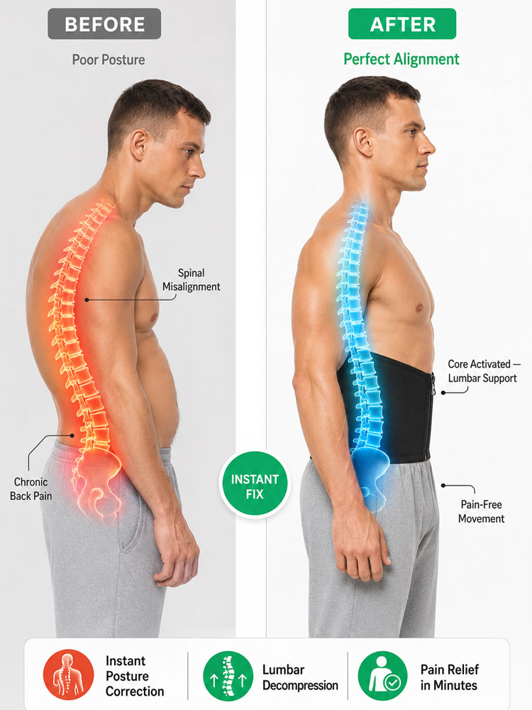 【Waist instantly tightened by 5cm】Sweat-shaping waist belt